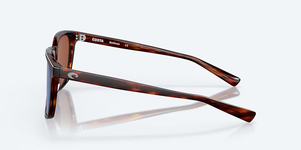 Sullivan Unisex - Matte Tortoise w/ Green Mirror