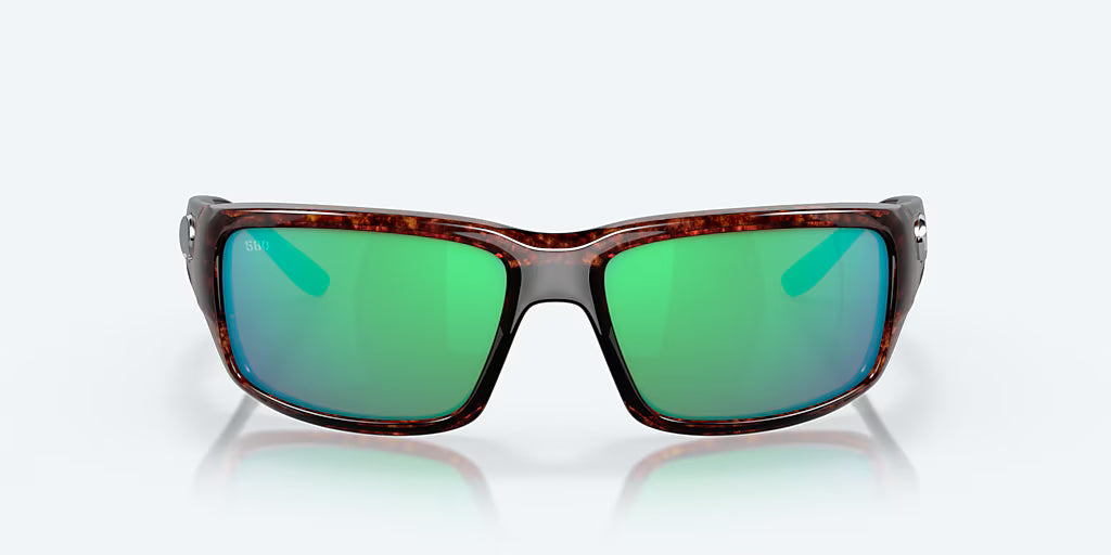 Fantail - Tortoise w/ Green Mirror