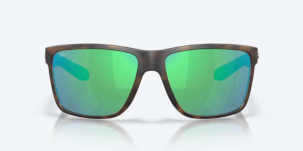 Broadbill II XL Matte Tortoise w/ Green Mirror