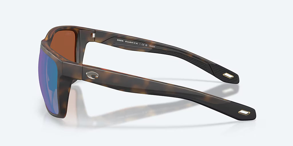 Broadbill II XL Matte Tortoise w/ Green Mirror