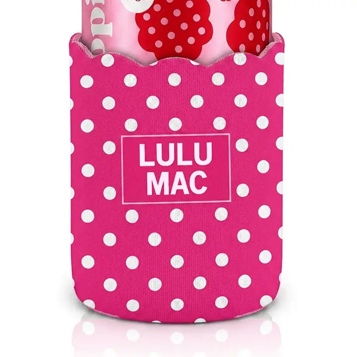 Polka Dot Koozie