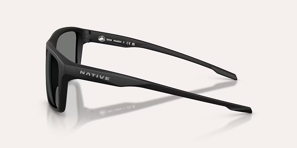 Tavern Matte Black w/ Grey Polarized