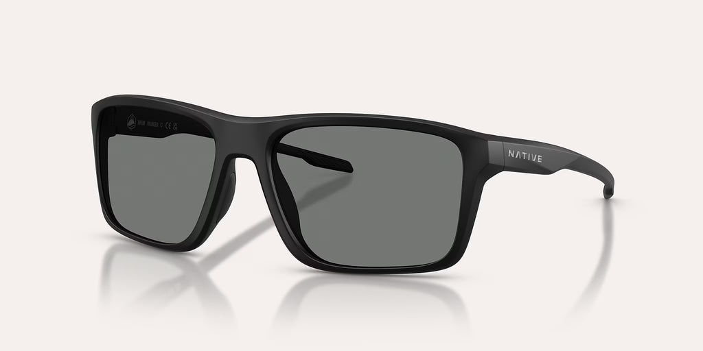 Tavern Matte Black w/ Grey Polarized