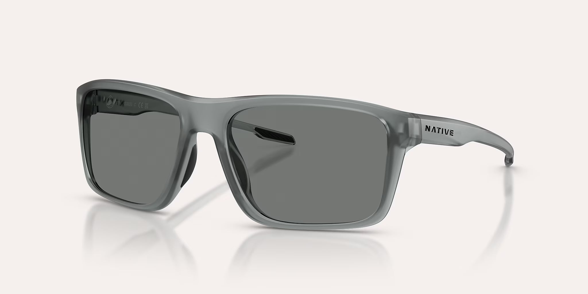 Tavern Matte Smoke Crystal w/ Grey Polarized