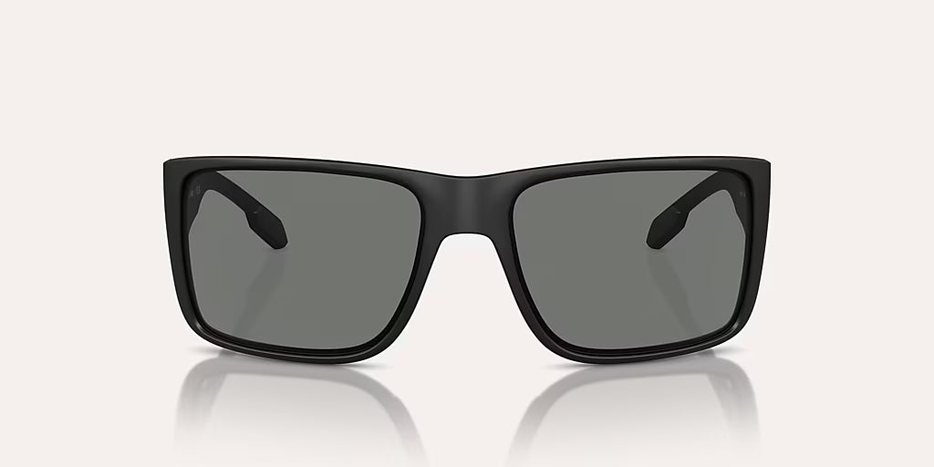 Badlands Matte Black w/ Grey Polarized
