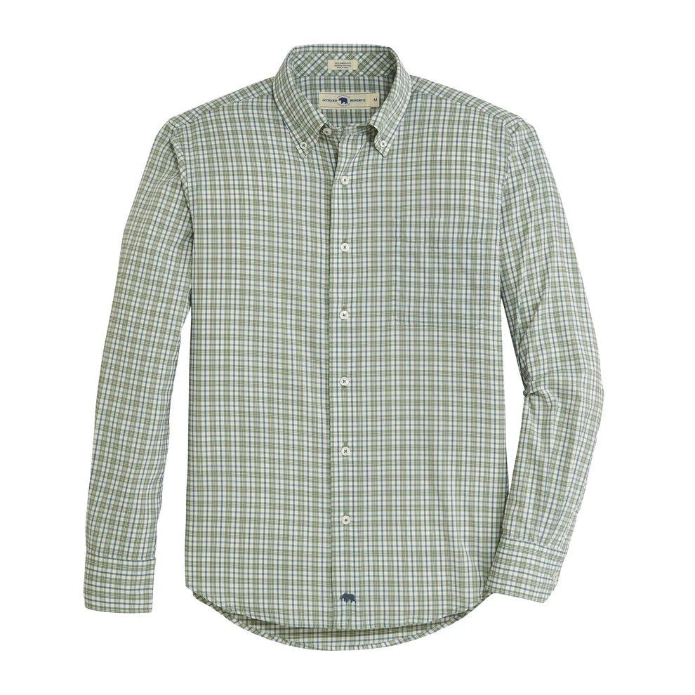 Market Tailored Fit Performance Shirt - Sea Spray
