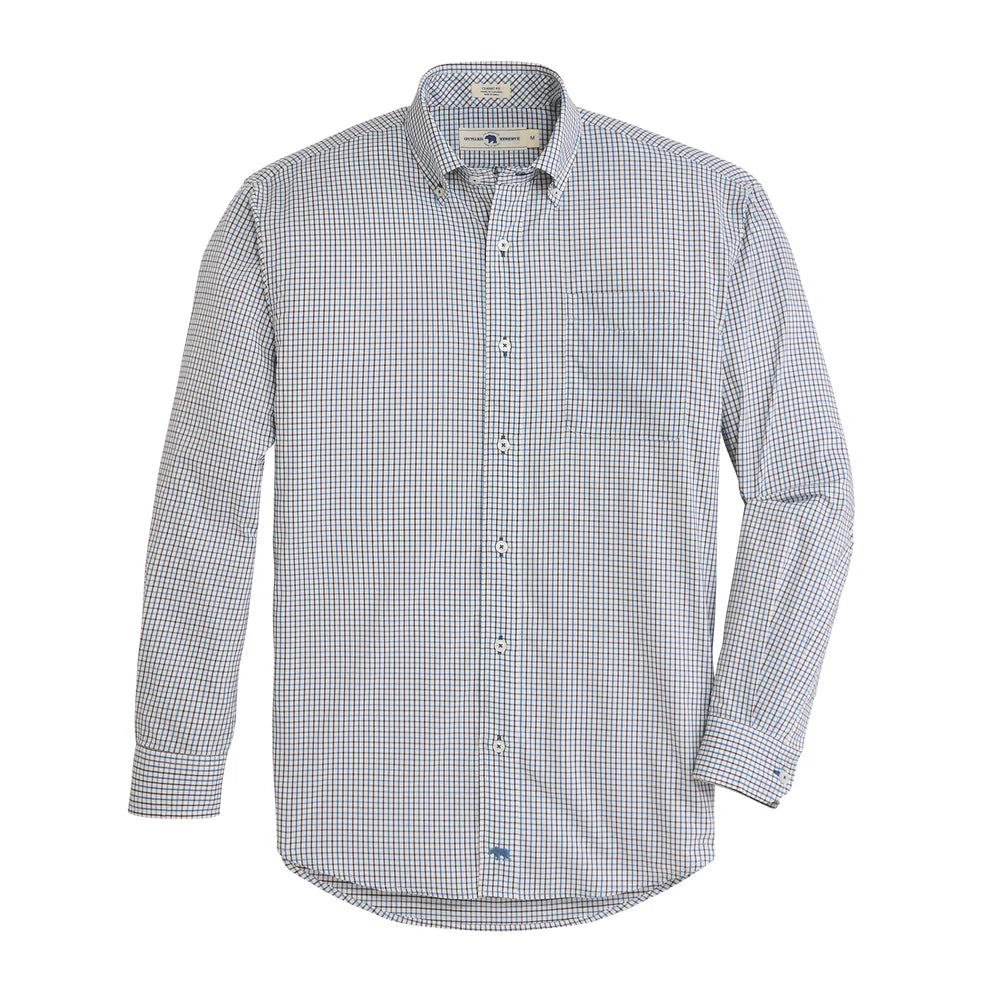 Queen Classic Fit Performance Shirt - Captains Blue