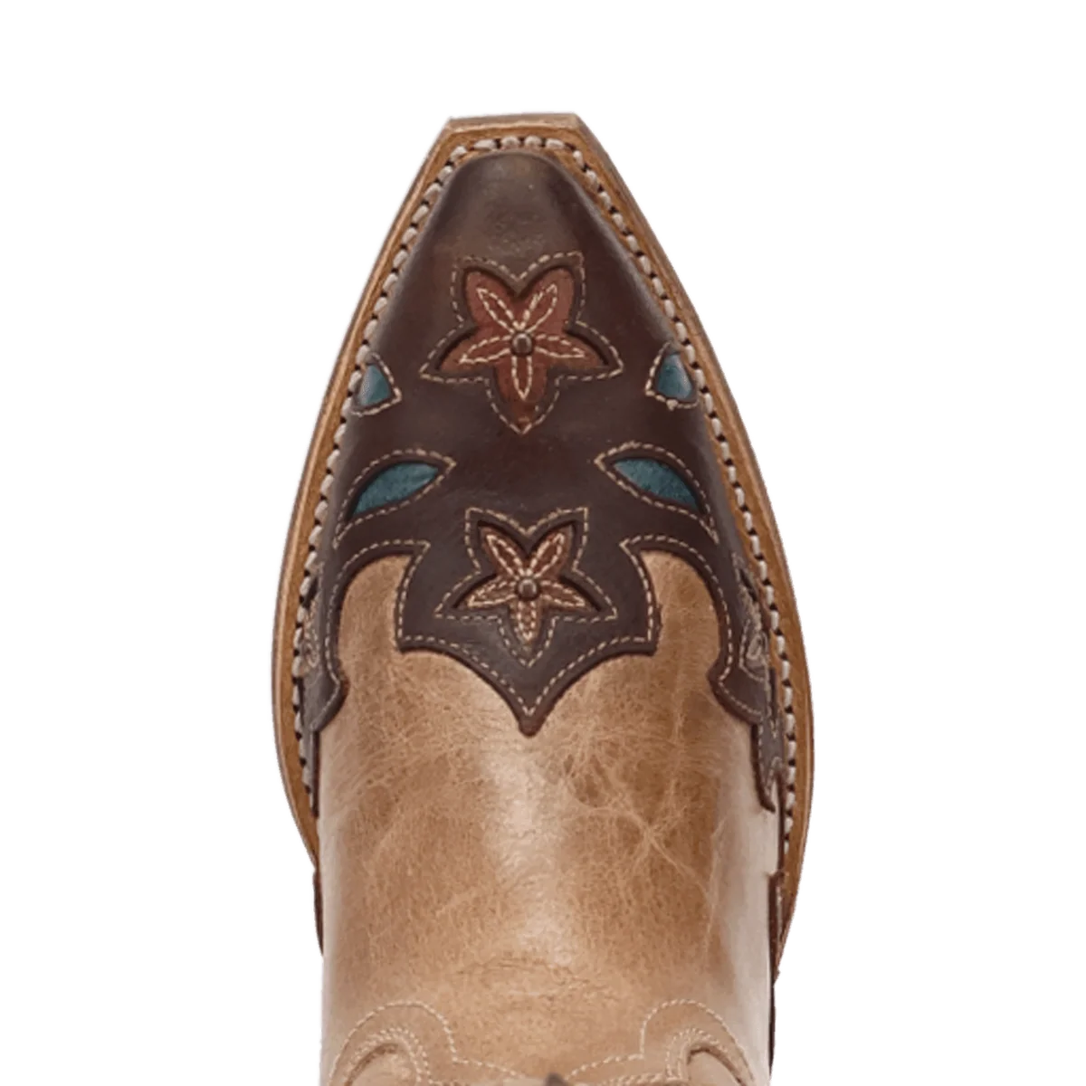 Flourish Leather Boot - Brown