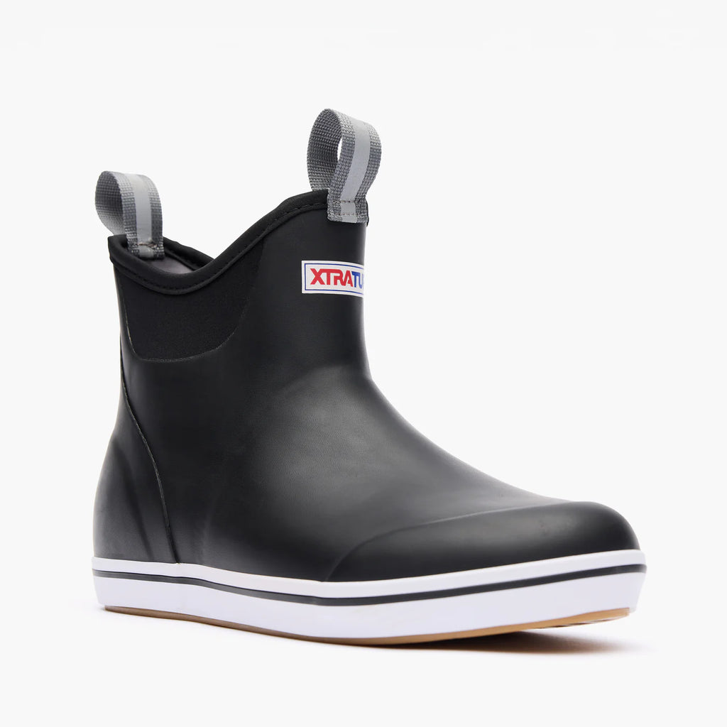 Men's Ankle Deck Boot - Black