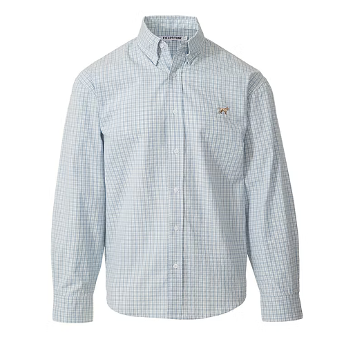 Grove Button Down - Blue/White