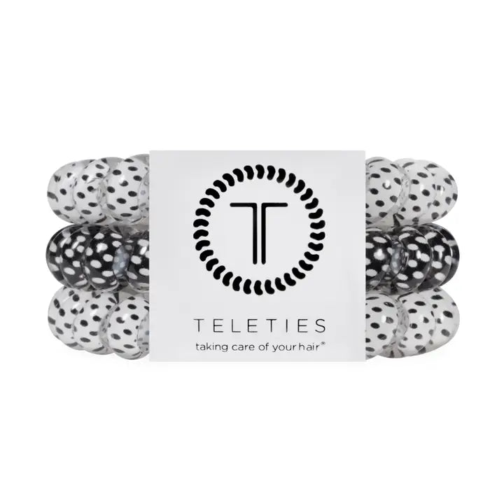 Polka Dot Party Hair Ties - Large