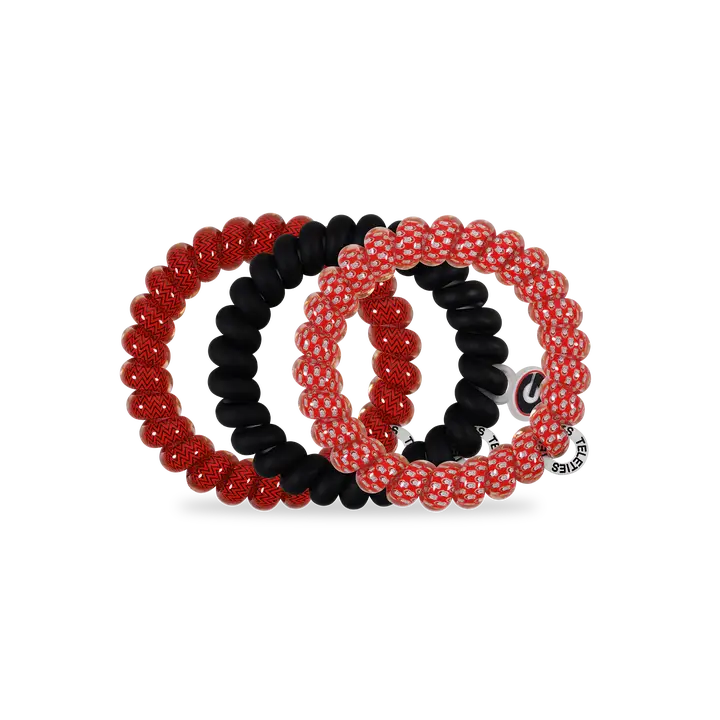 Go Dawgs! Spiral Hair Ties