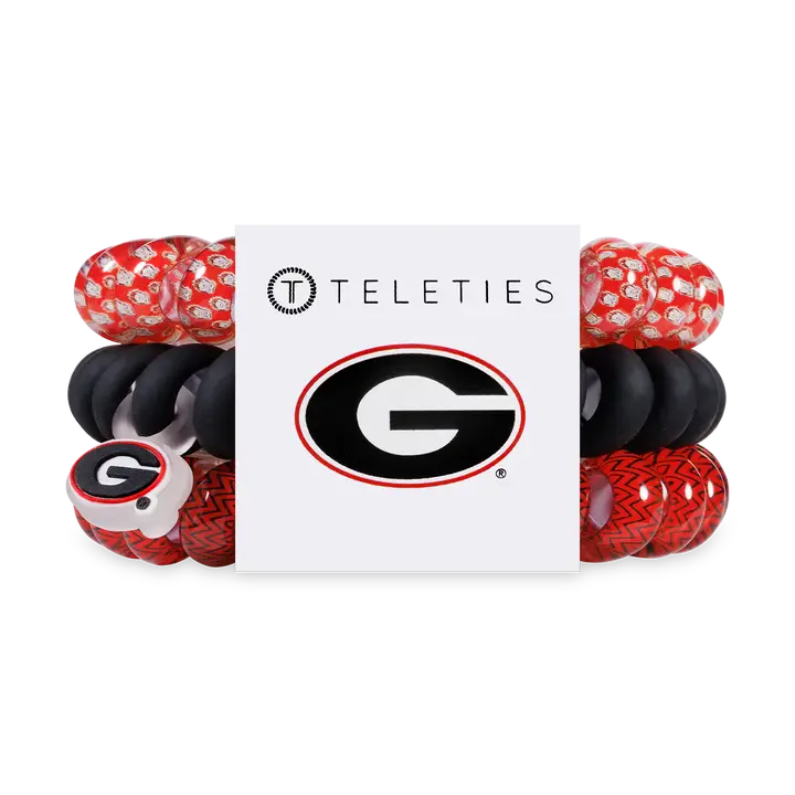 Go Dawgs! Spiral Hair Ties