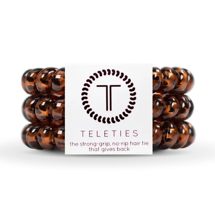 Tortoise Hair Ties - Large