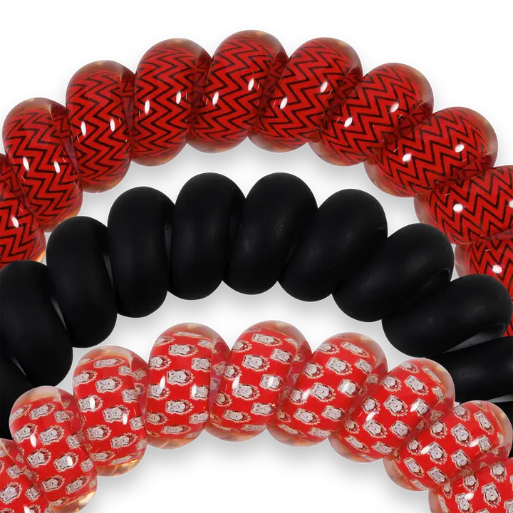 Go Dawgs! Spiral Hair Ties