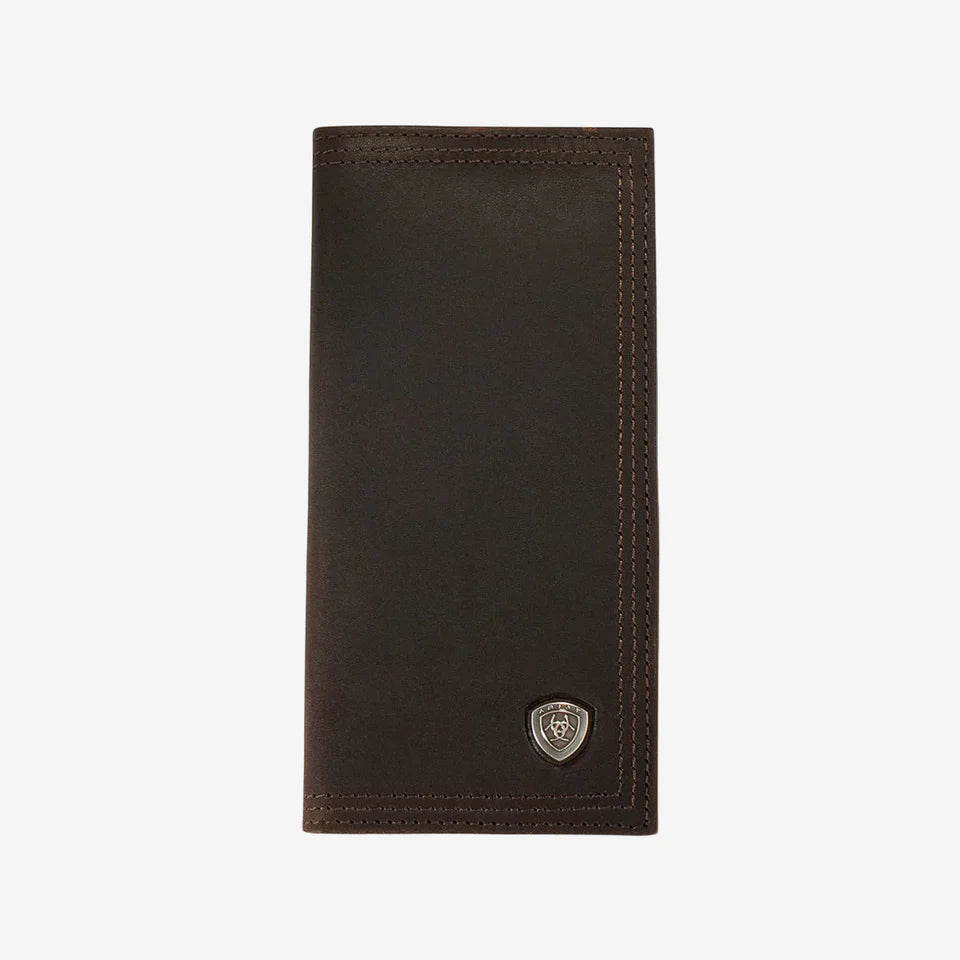 Rodeo Shield Logo Dark Copper Wallet