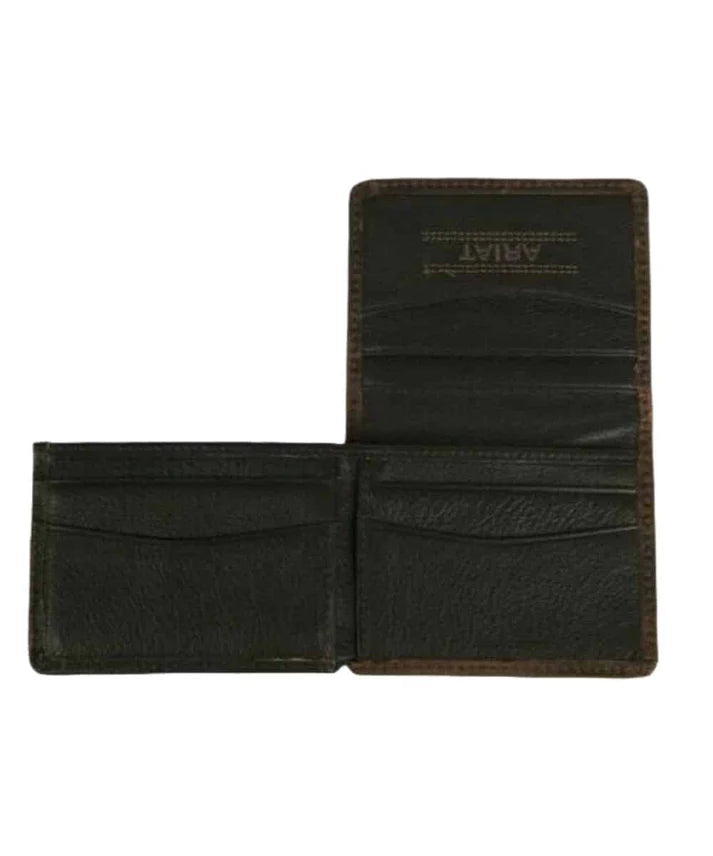 Rowdy Brown Bifold w/ Flip Shield Wallet