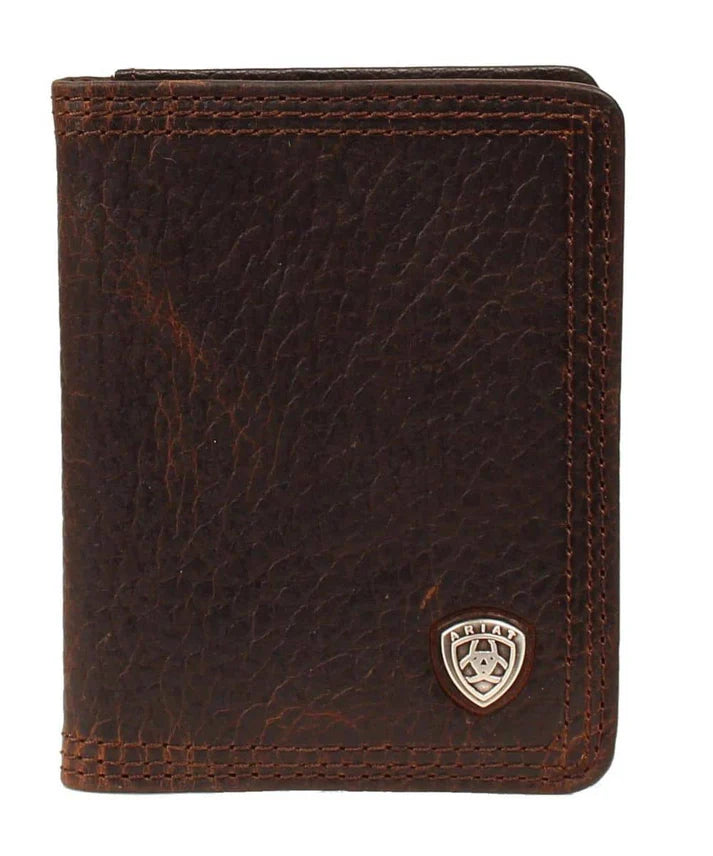 Rowdy Brown Bifold w/ Flip Shield Wallet