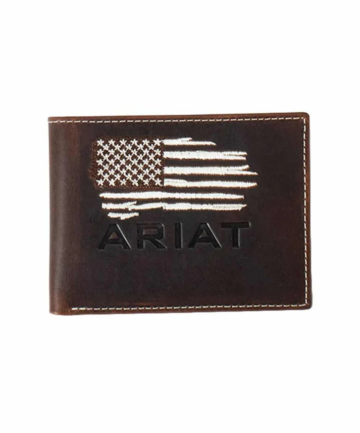 Distressed American Flag Bifold Wallet