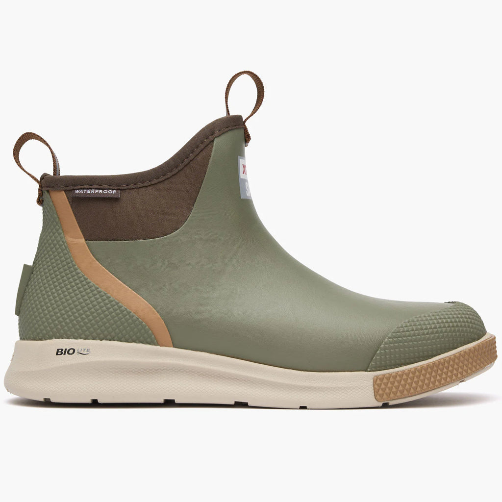 Men's Ankle Deck Boot Sport- Olive
