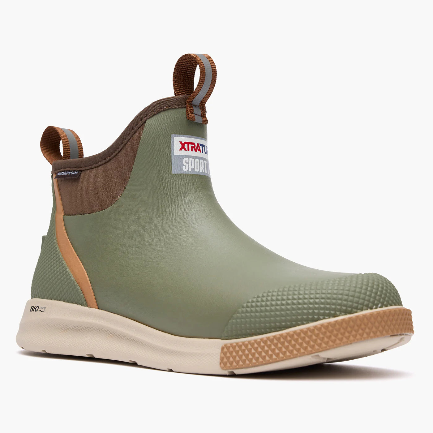 Men's Ankle Deck Boot Sport- Olive