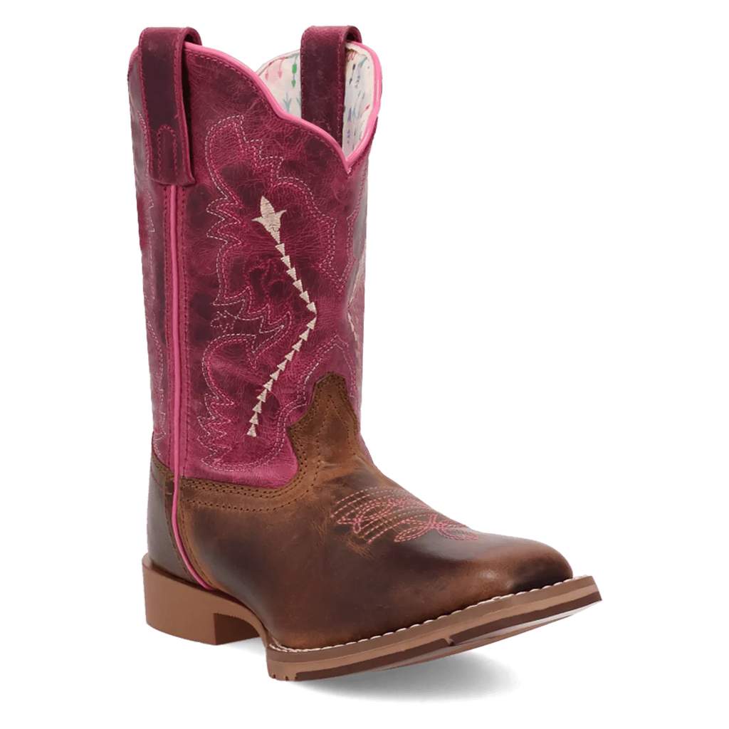 Kids' Salina Leather Boot - Tan