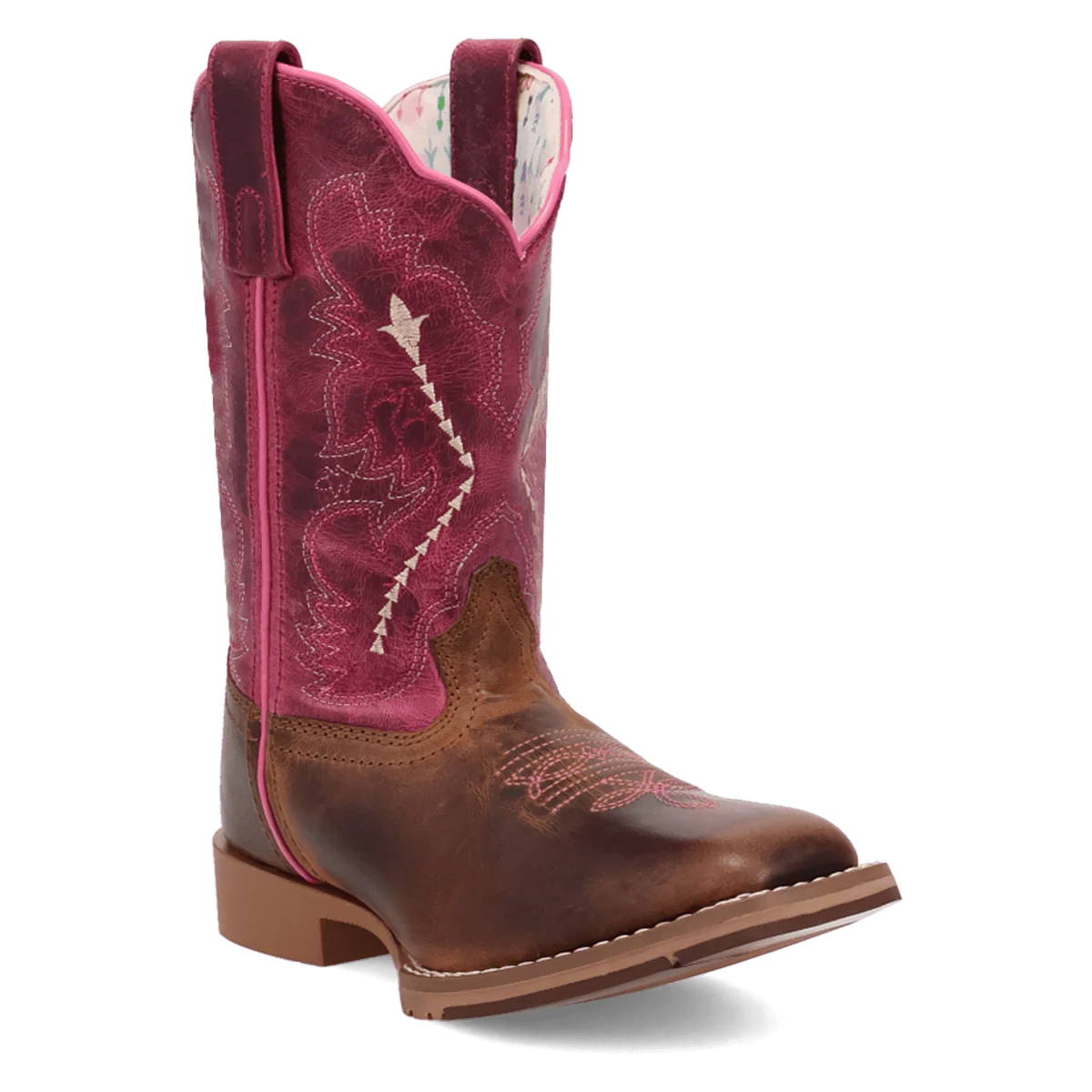 Kids' Salina Leather Boot - Tan