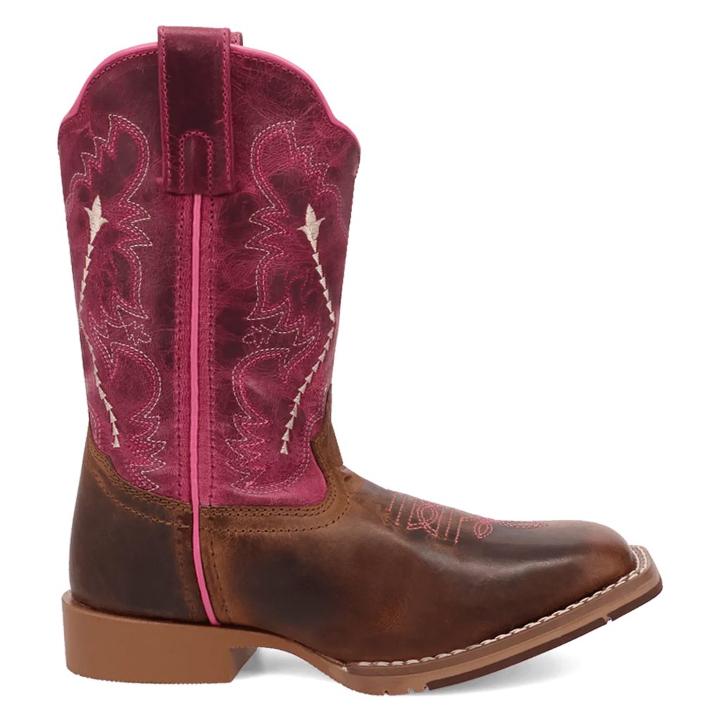 Kids' Salina Leather Boot - Tan
