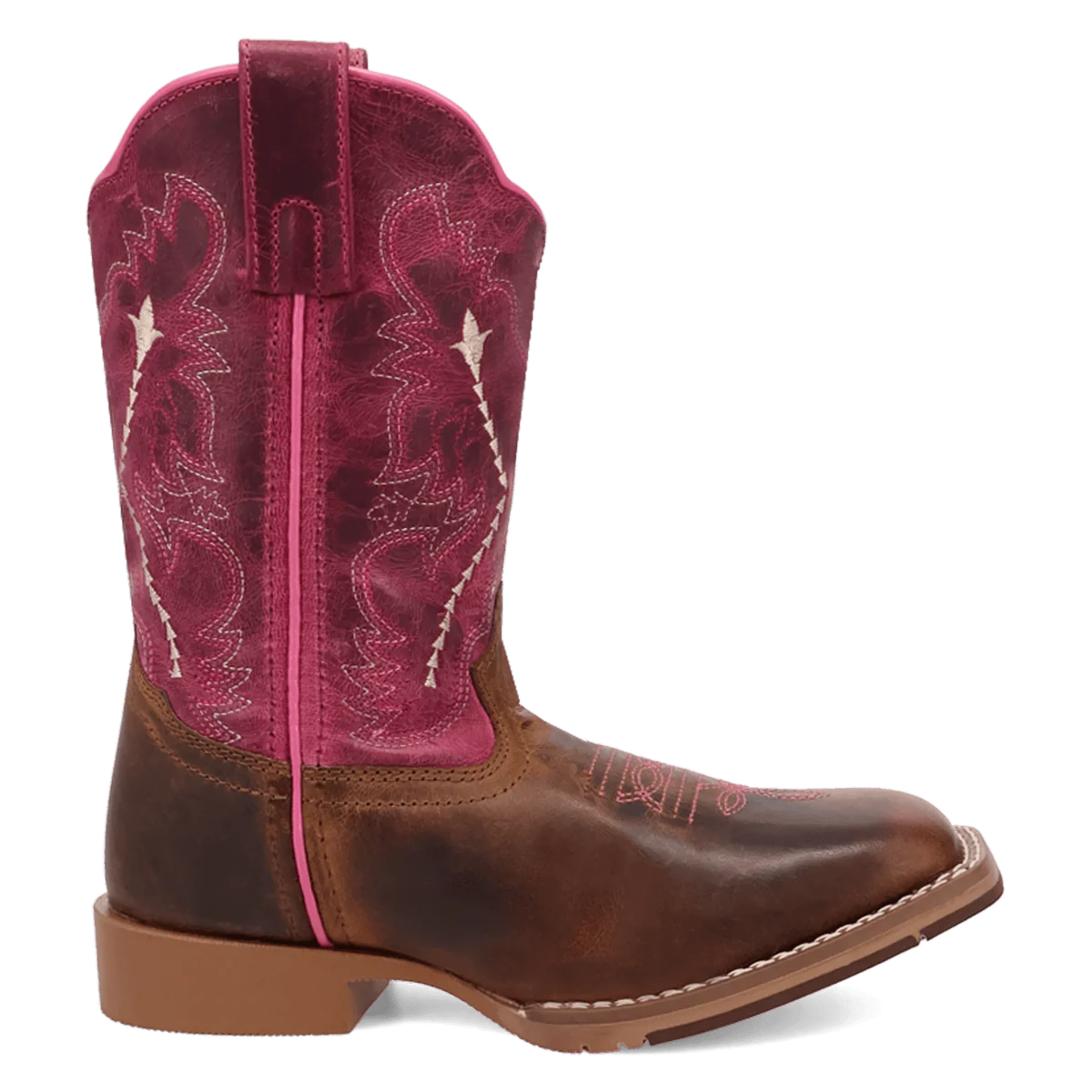 Kids' Salina Leather Boot - Tan