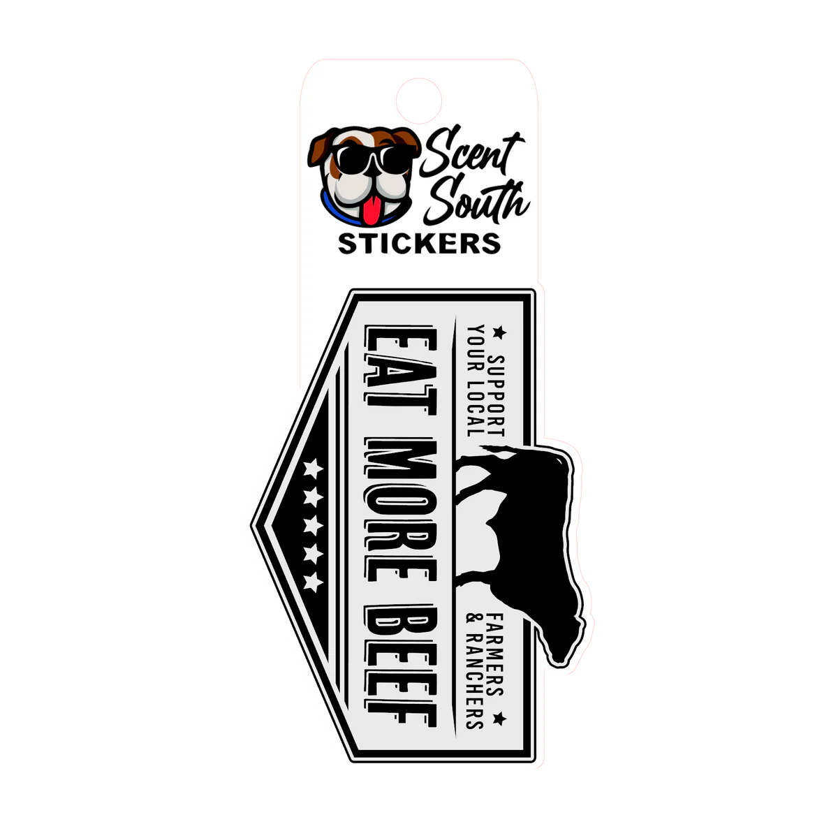 Eat More Beef Sticker