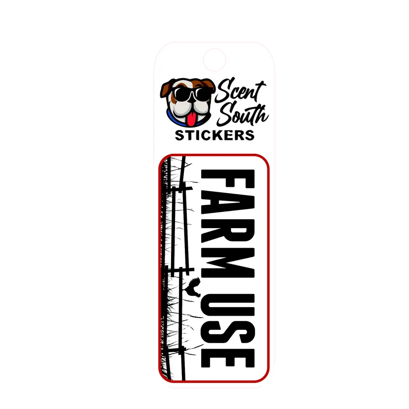 Farm Use Sticker