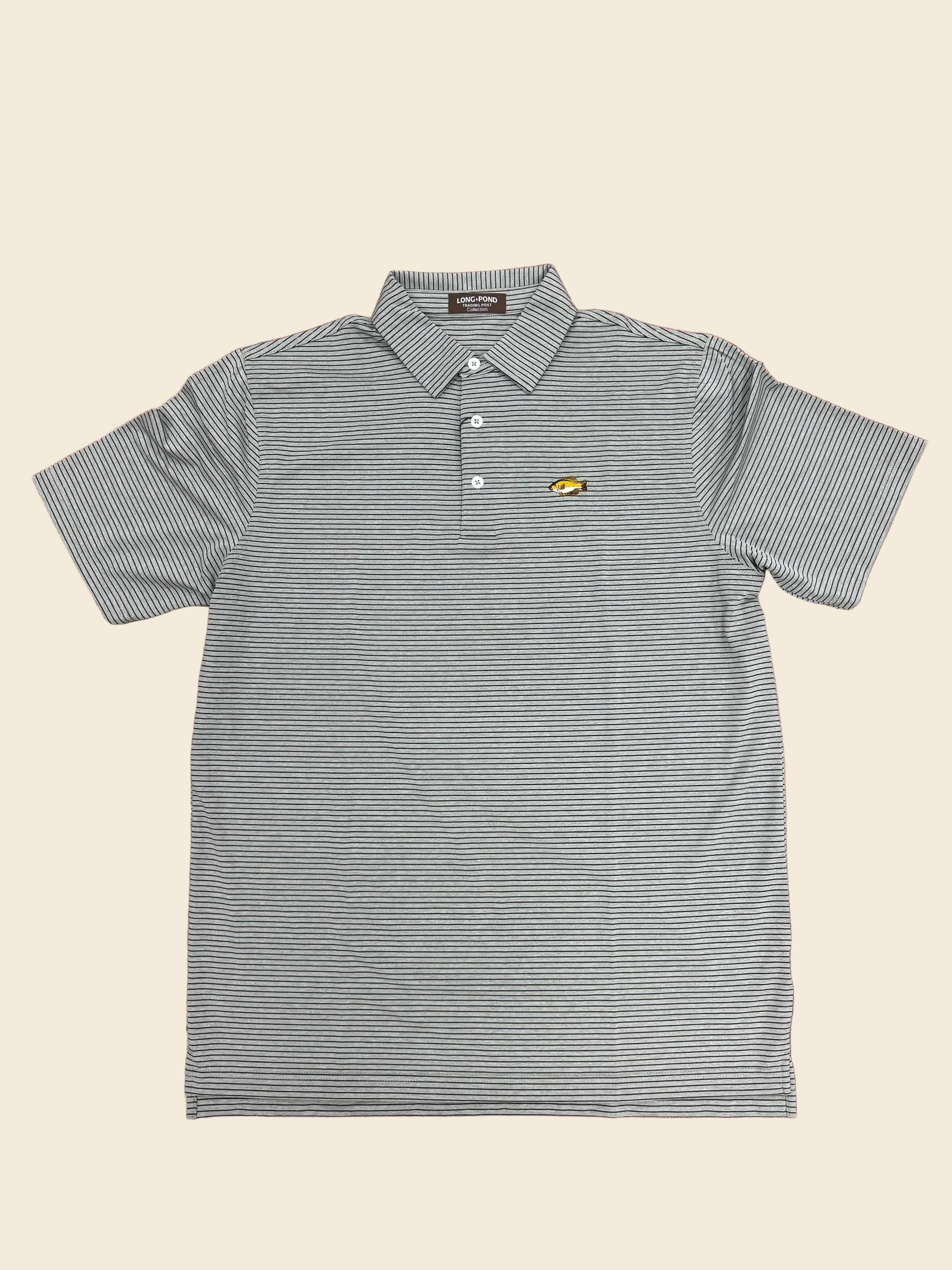 LP Fish Polo - Olive/Black