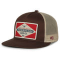 Billboard Hat - Brown/Khaki