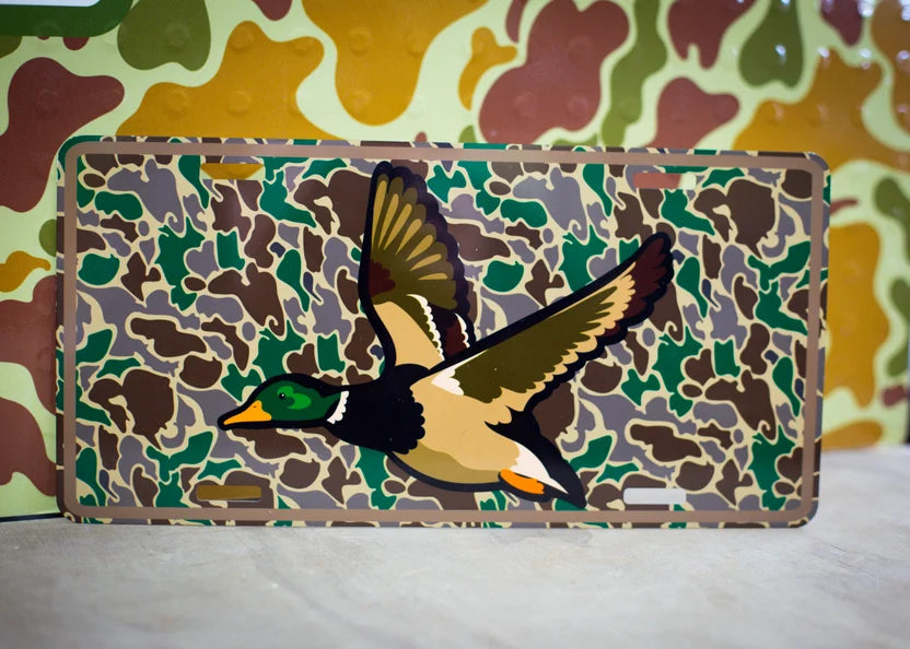 Mallard License Plate