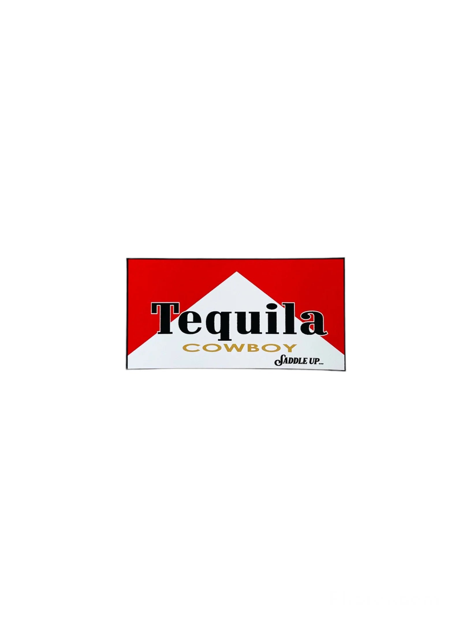 Tequila Cowboy Decal