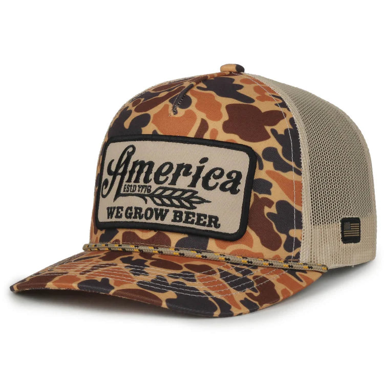 We Grow Beer Snapback - Old School