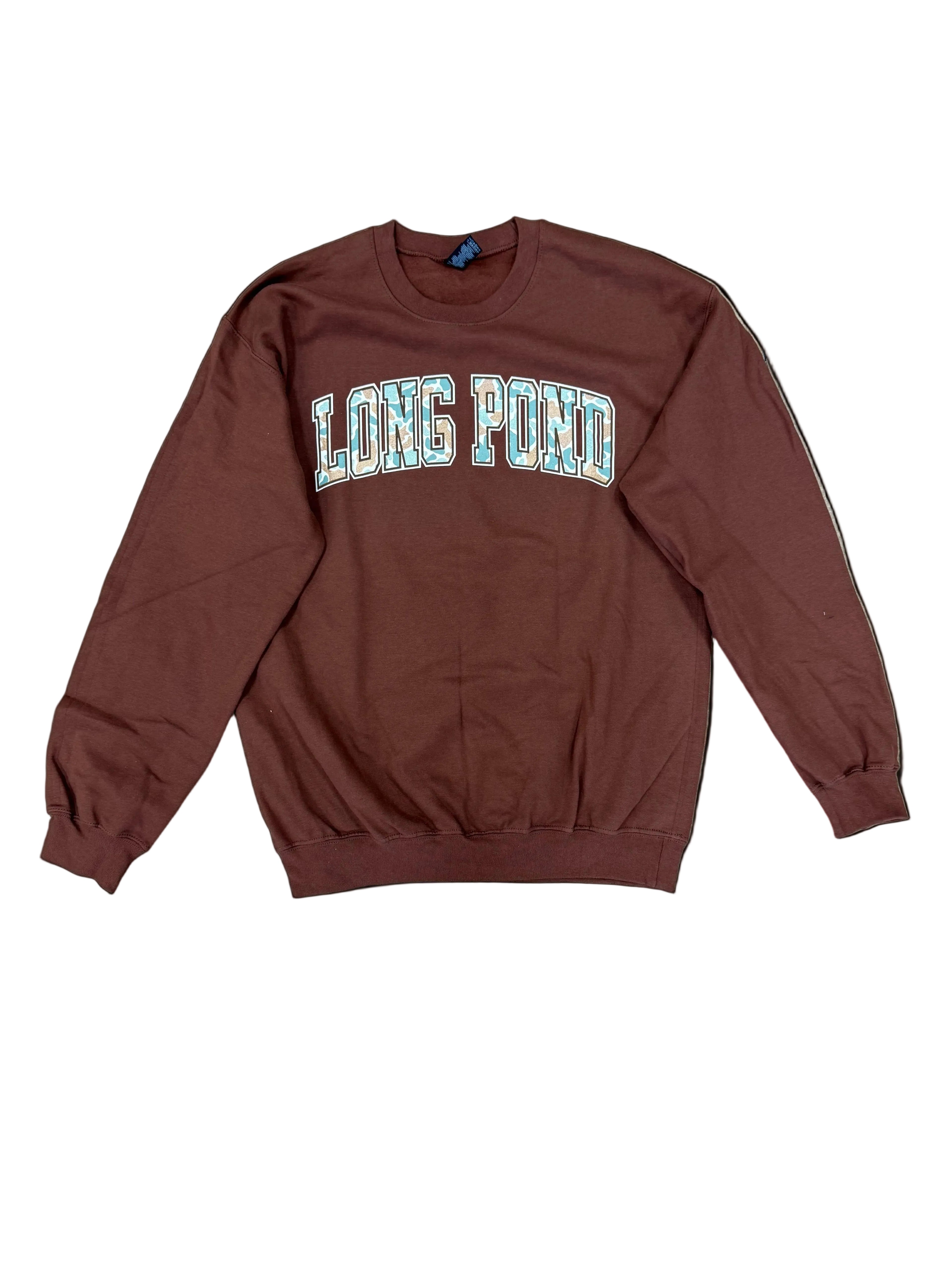 Long Pond Camo Arch Sweatshirt - Brown