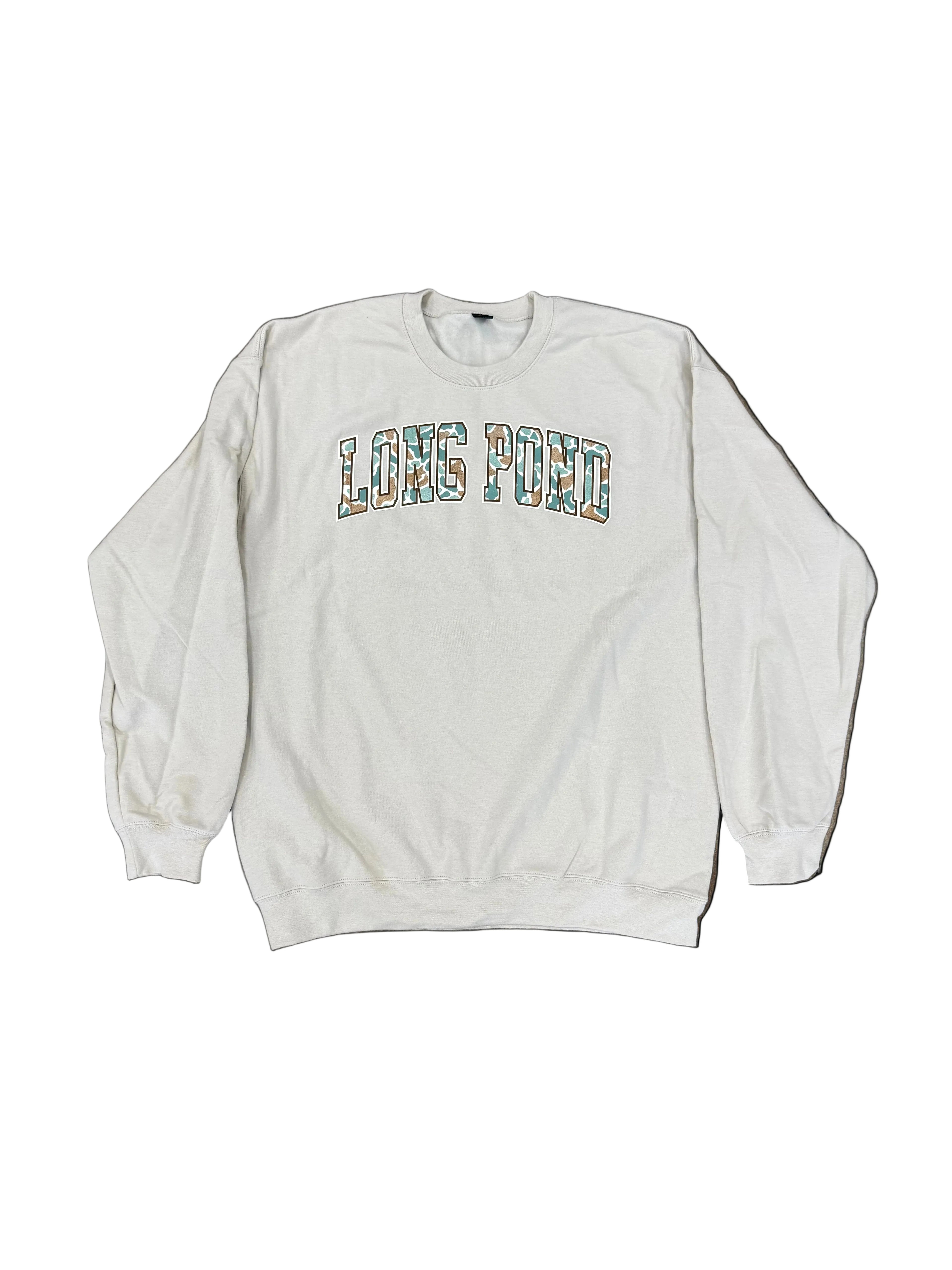 Long Pond Camo Arch Sweatshirt - Beige