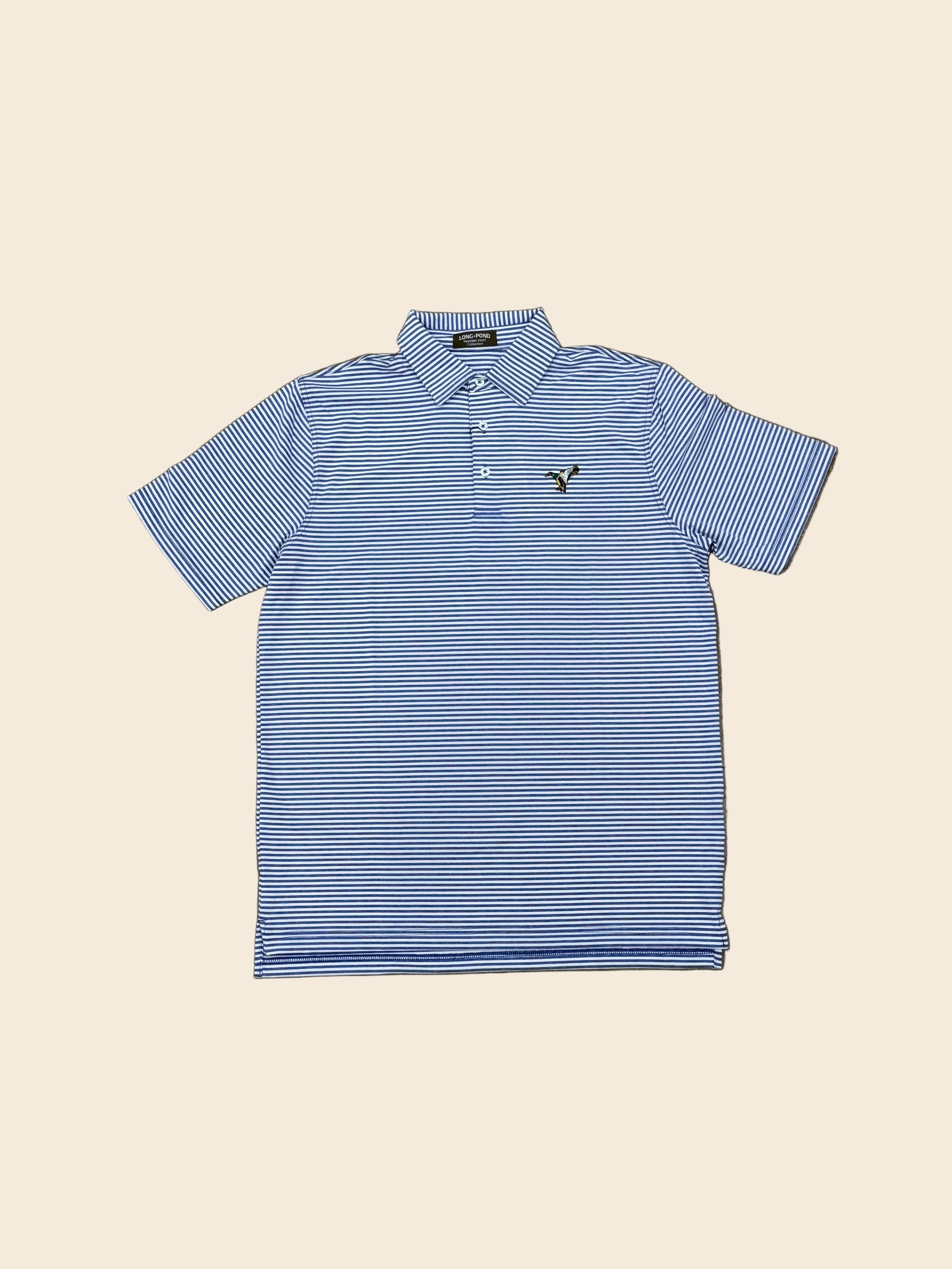 LP Mallard Polo - Royal/White