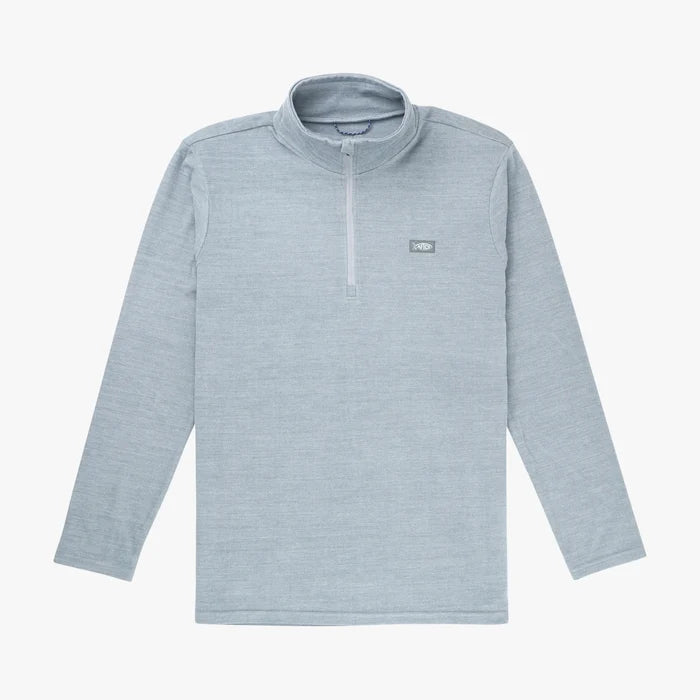 Coastal Layer 1/4 Zip Pullover - Steel Heather