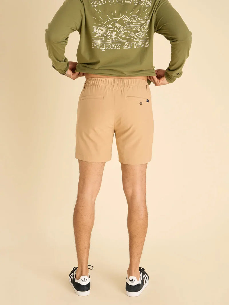 The All About Almonds 6” Everywear Shorts