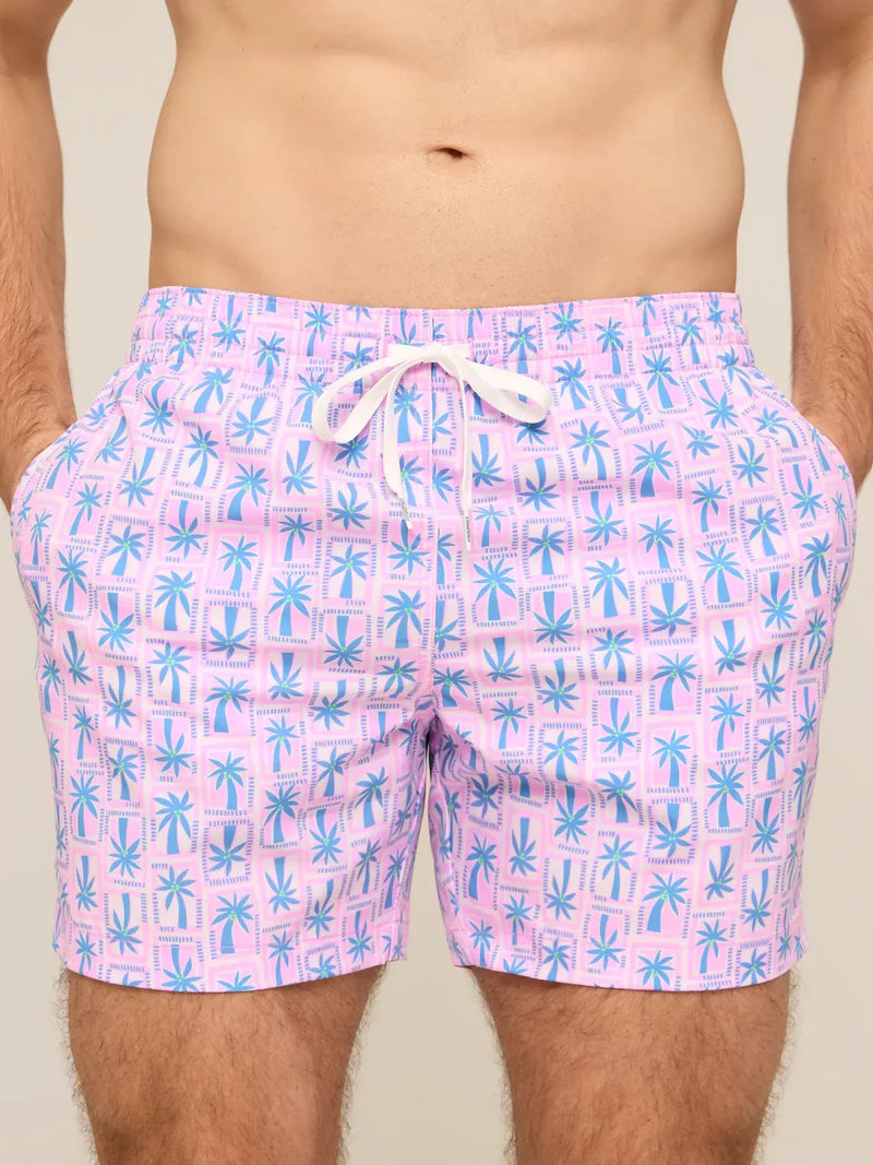 The Miami Mosaics 5.5” Classic Swim Trunk