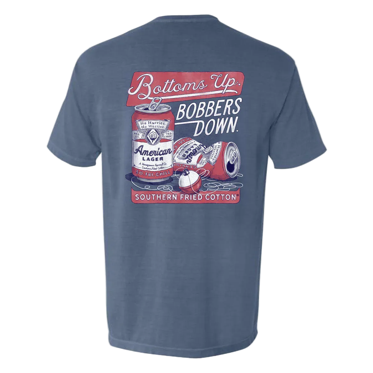 Bottoms Up Bobbers Down - Blue Jean