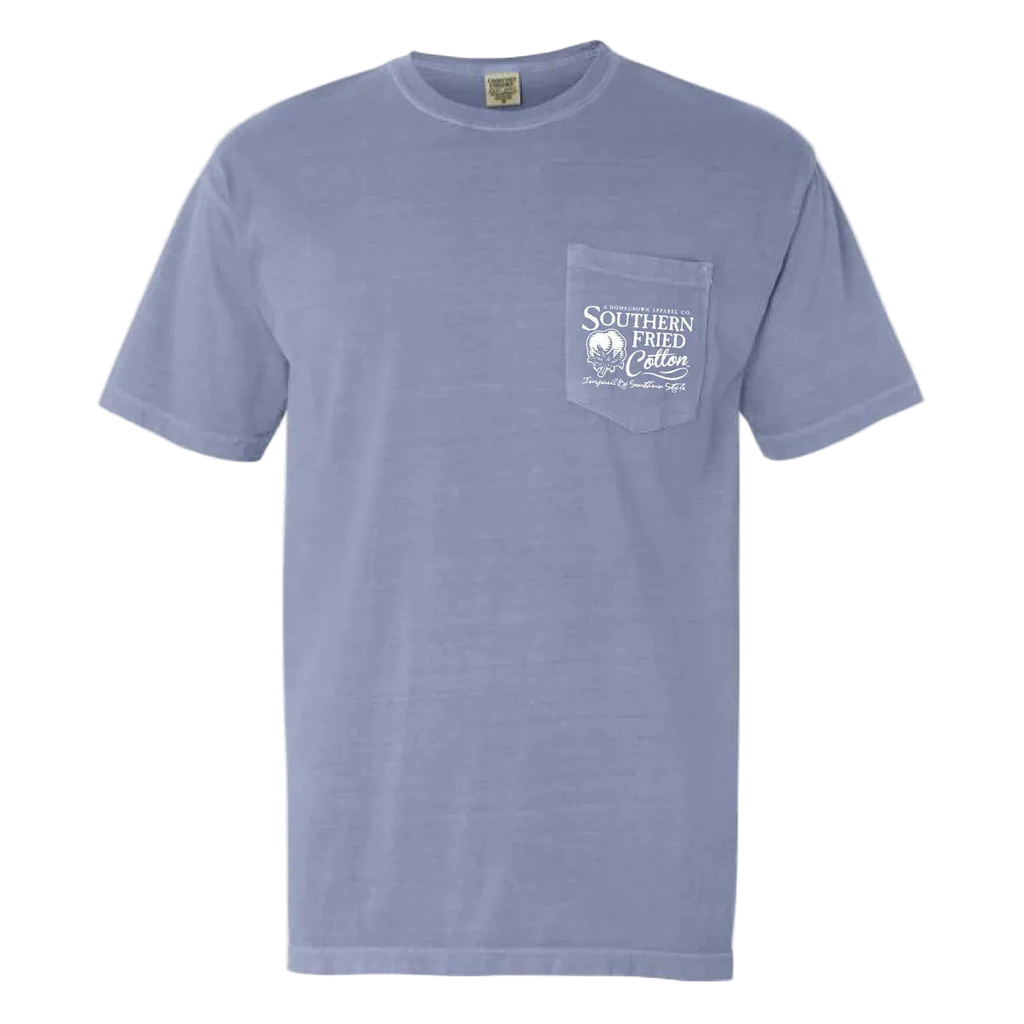 Land of the Free Tee - Ice Blue