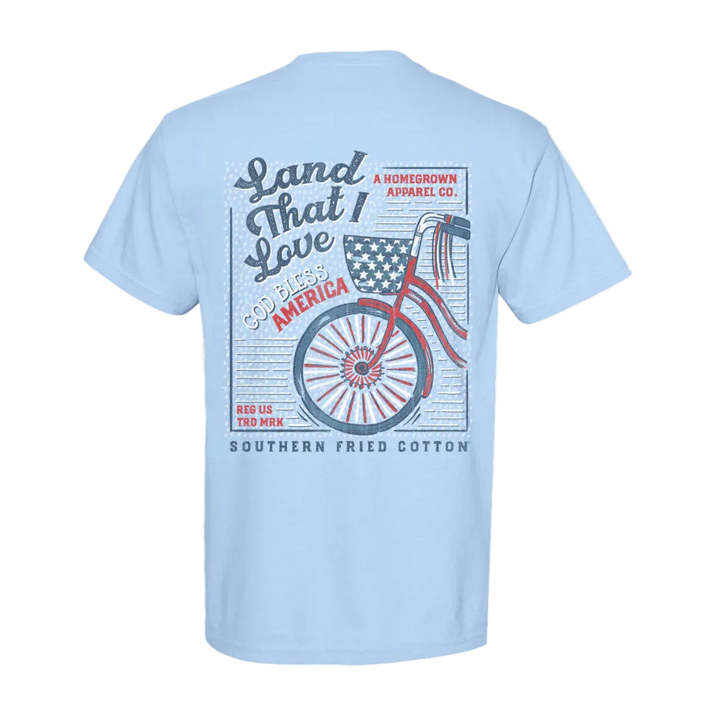 Ride Free Tee - Hydrangea