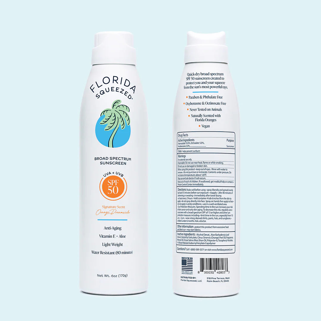 SPF 50 Sunscreen Non-Aerosol Spray