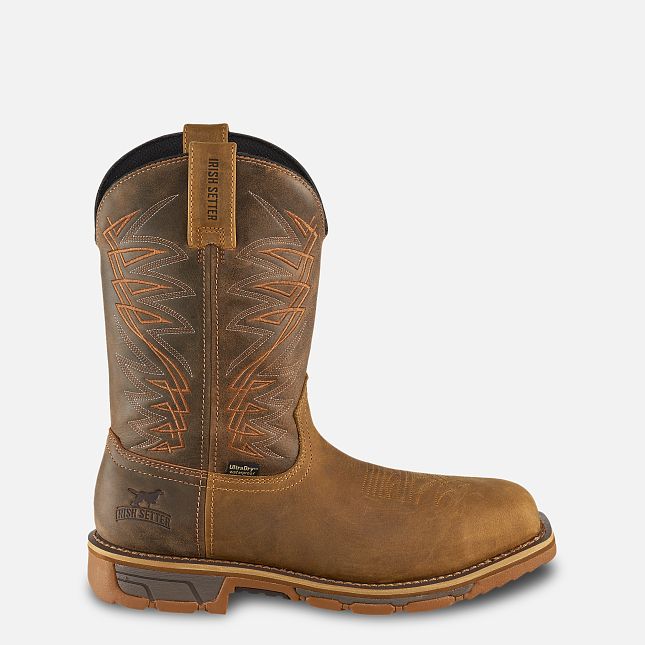 Marshall 11" Safety Toe Pull-On Work Boot