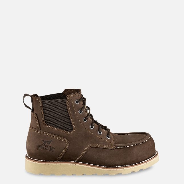 Pipestone 6-Inch Safety Toe Boot