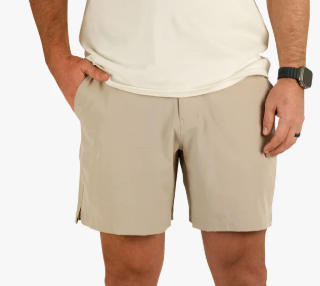 7" Everyday Stretch Shorts - Khaki