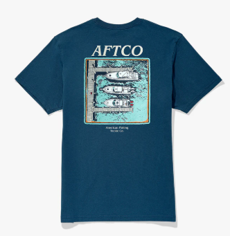 Docked SS T-Shirt - Naval